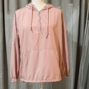 SHEIN Pink Hooded Jacket